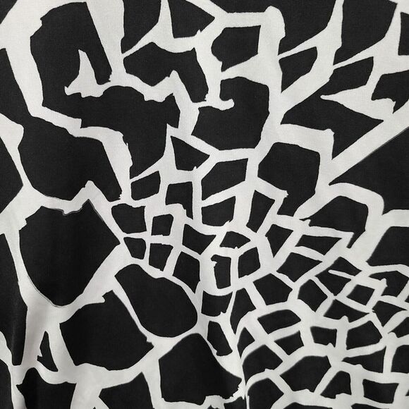 Allison Daley Petite Womens Blouse Multicolor Size 17' Polyester Blend Pullover - Picture 9 of 12